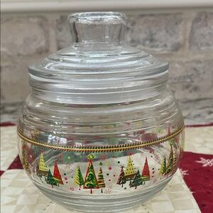 Vintage Glass Apothecary Candy Jar